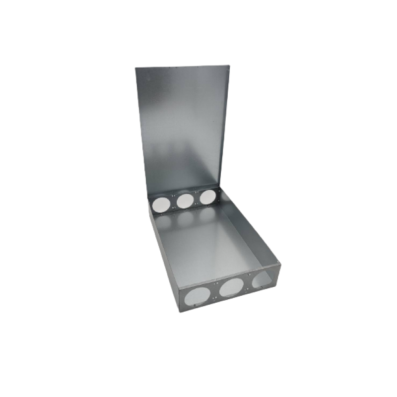 SafePRO® 3孔金屬鼠盒防塵罩(內附2隔板)